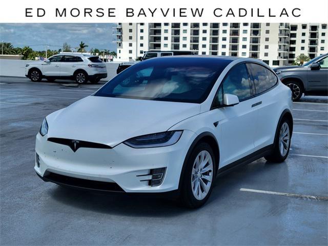 used 2018 Tesla Model X car, priced at $29,999