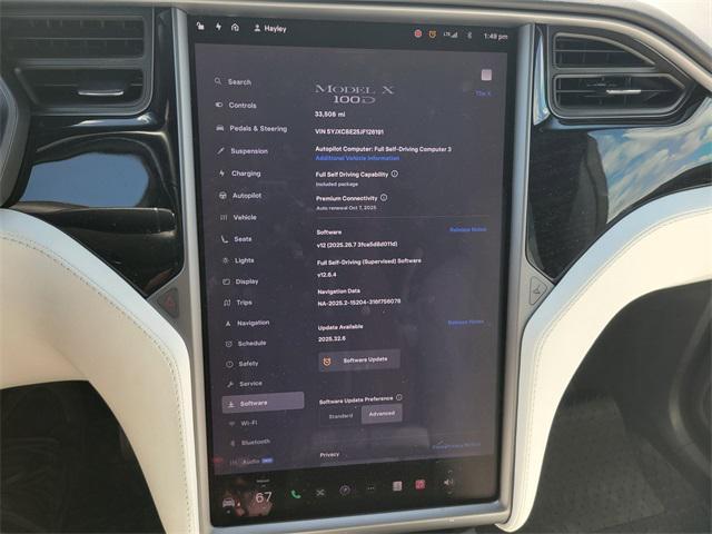 used 2018 Tesla Model X car, priced at $29,999