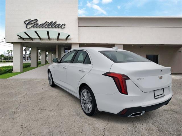 new 2025 Cadillac CT4 car, priced at $43,540