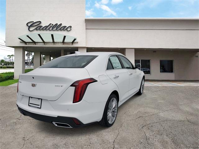 new 2025 Cadillac CT4 car, priced at $43,540