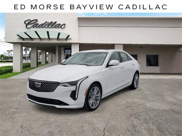 new 2025 Cadillac CT4 car, priced at $43,540