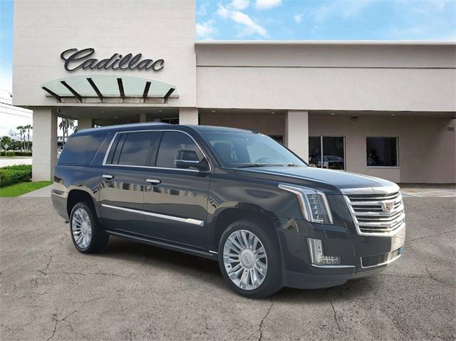 used 2018 Cadillac Escalade ESV car, priced at $33,879