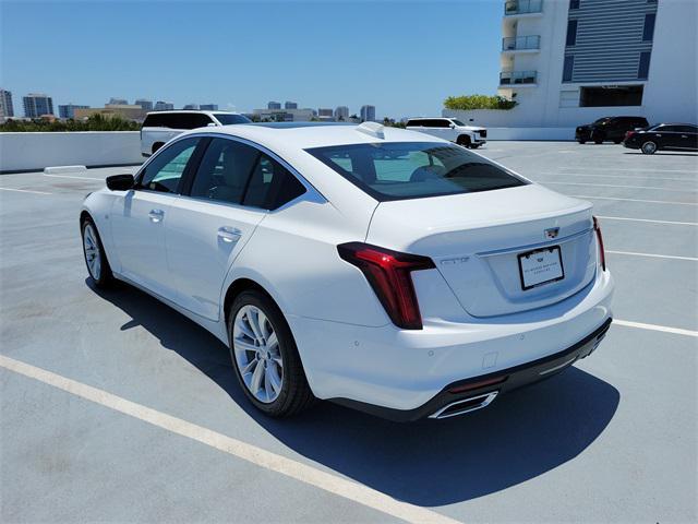 new 2025 Cadillac CT5 car, priced at $51,440