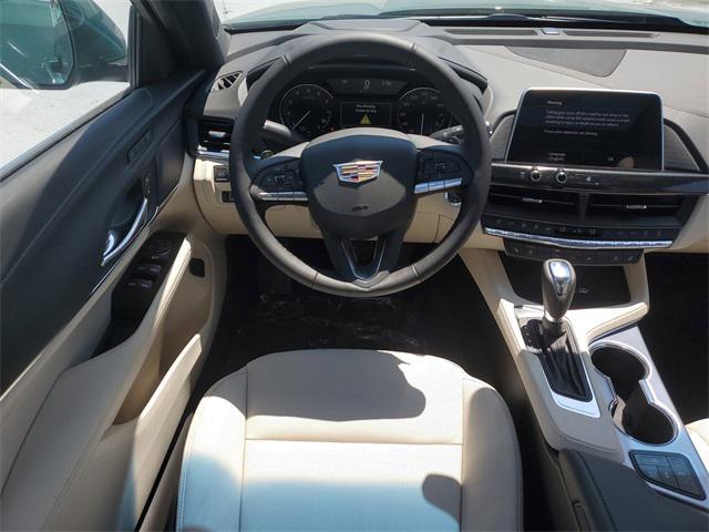 new 2025 Cadillac CT4 car, priced at $44,165