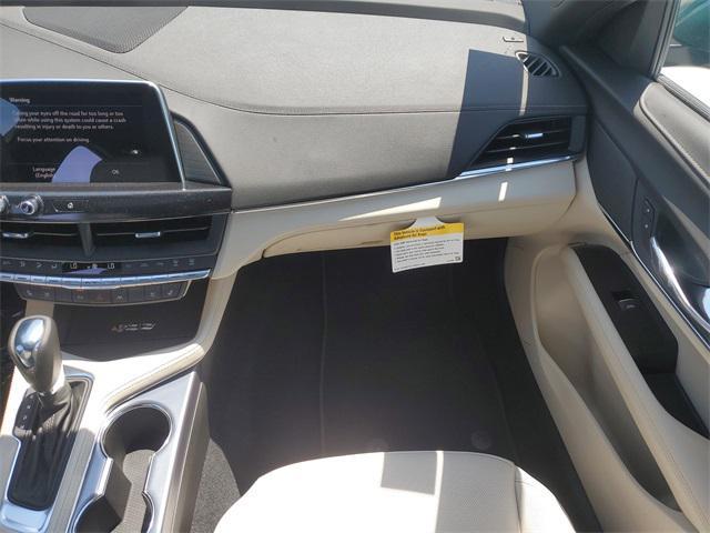 new 2025 Cadillac CT4 car, priced at $44,165