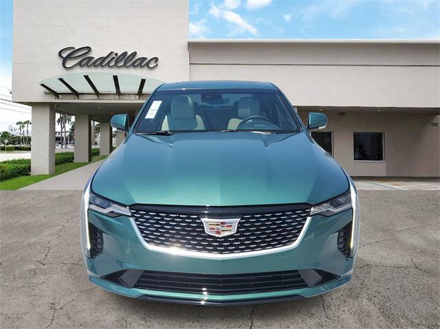 new 2025 Cadillac CT4 car, priced at $44,165