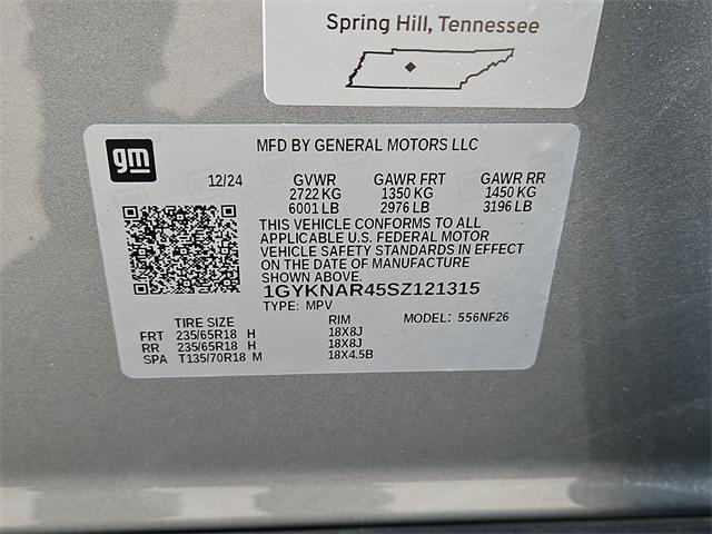 new 2025 Cadillac XT5 car, priced at $45,690