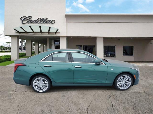 new 2025 Cadillac CT4 car, priced at $44,265