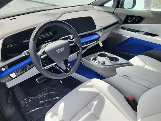 new 2025 Cadillac OPTIQ car, priced at $56,215