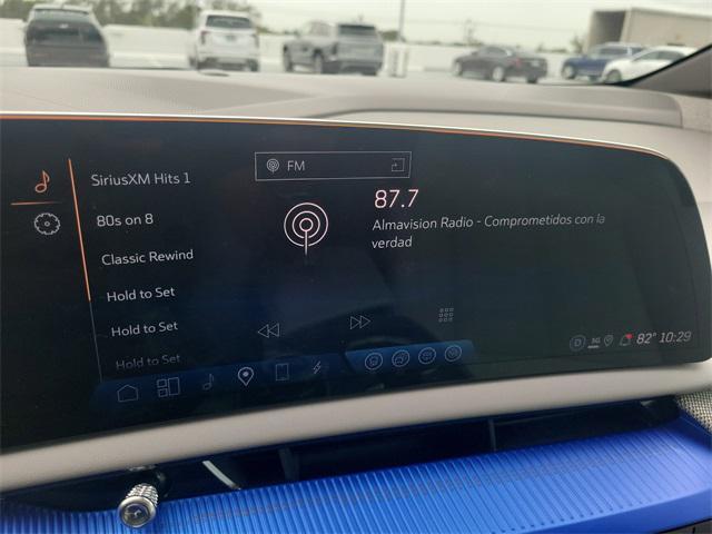 new 2025 Cadillac OPTIQ car, priced at $55,215
