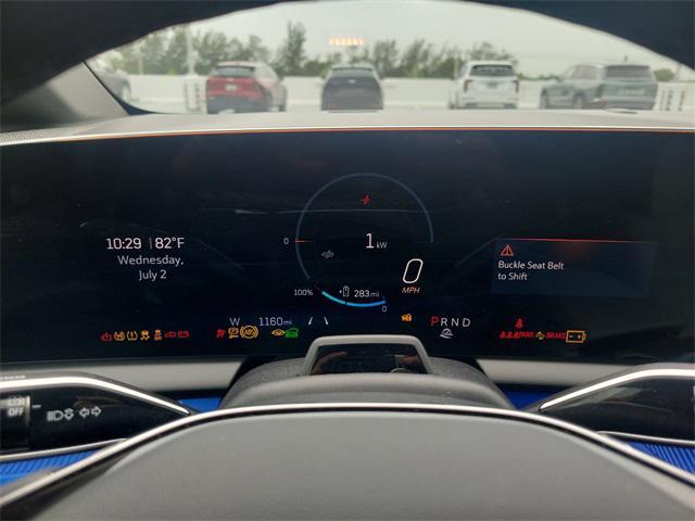 new 2025 Cadillac OPTIQ car, priced at $55,215