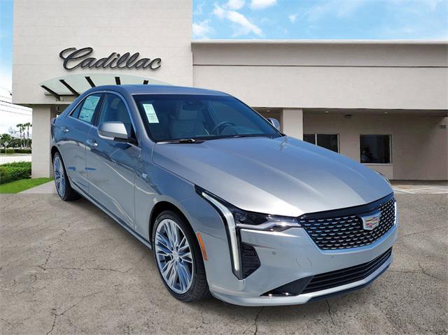 new 2025 Cadillac CT4 car, priced at $44,265