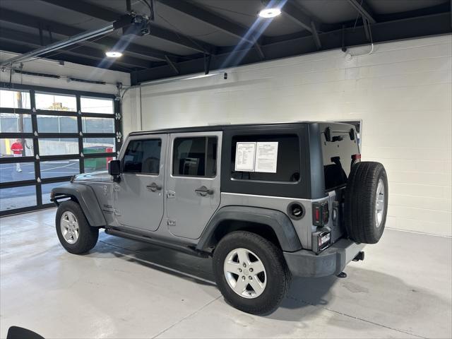 used 2016 Jeep Wrangler Unlimited car, priced at $21,538