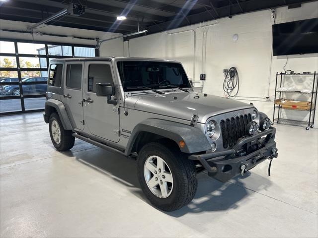 used 2016 Jeep Wrangler Unlimited car, priced at $21,538