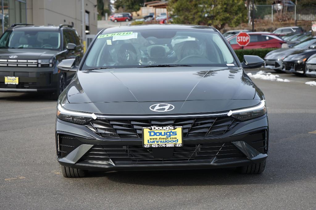 new 2025 Hyundai Elantra HEV car, priced at $30,935