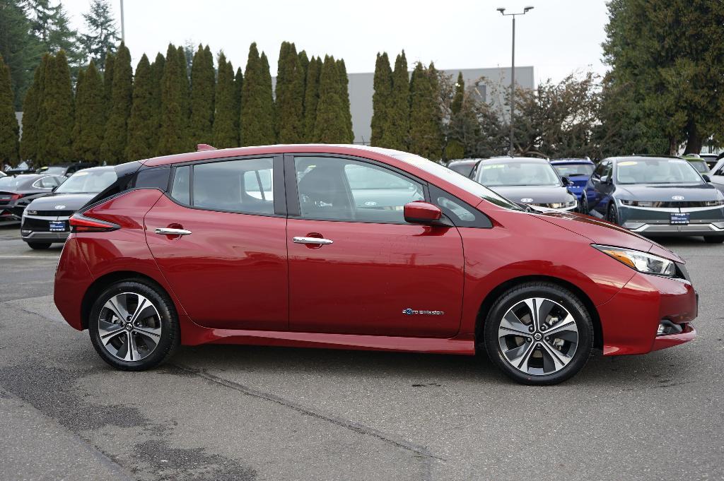 used 2018 Nissan Leaf car, priced at $12,000