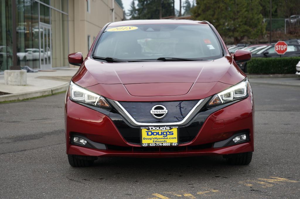 used 2018 Nissan Leaf car, priced at $12,000