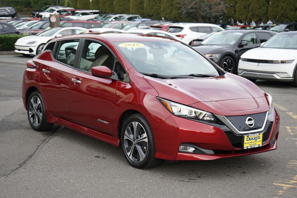 used 2018 Nissan Leaf car, priced at $12,000