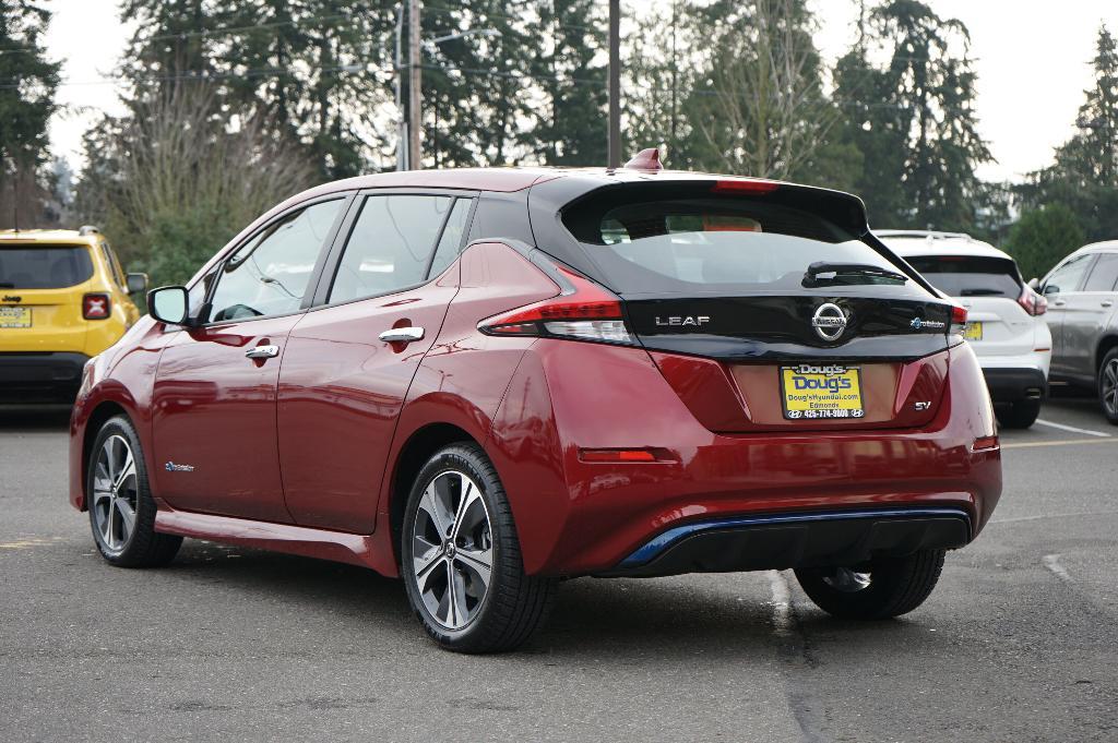 used 2018 Nissan Leaf car, priced at $12,000