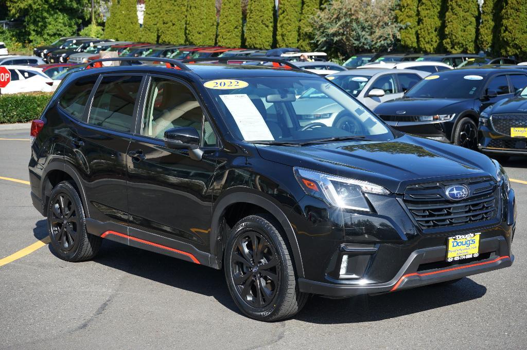 used 2022 Subaru Forester car, priced at $30,500