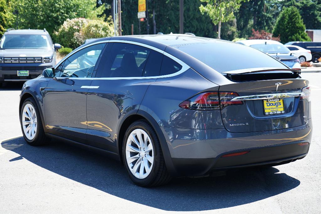 used 2018 Tesla Model X car, priced at $27,000