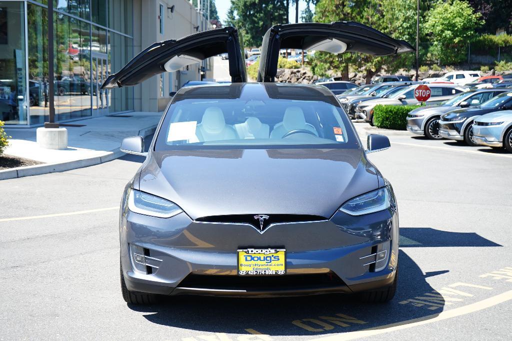 used 2018 Tesla Model X car, priced at $27,000