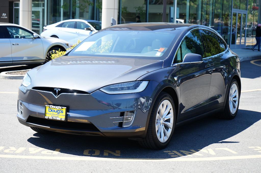 used 2018 Tesla Model X car, priced at $27,000
