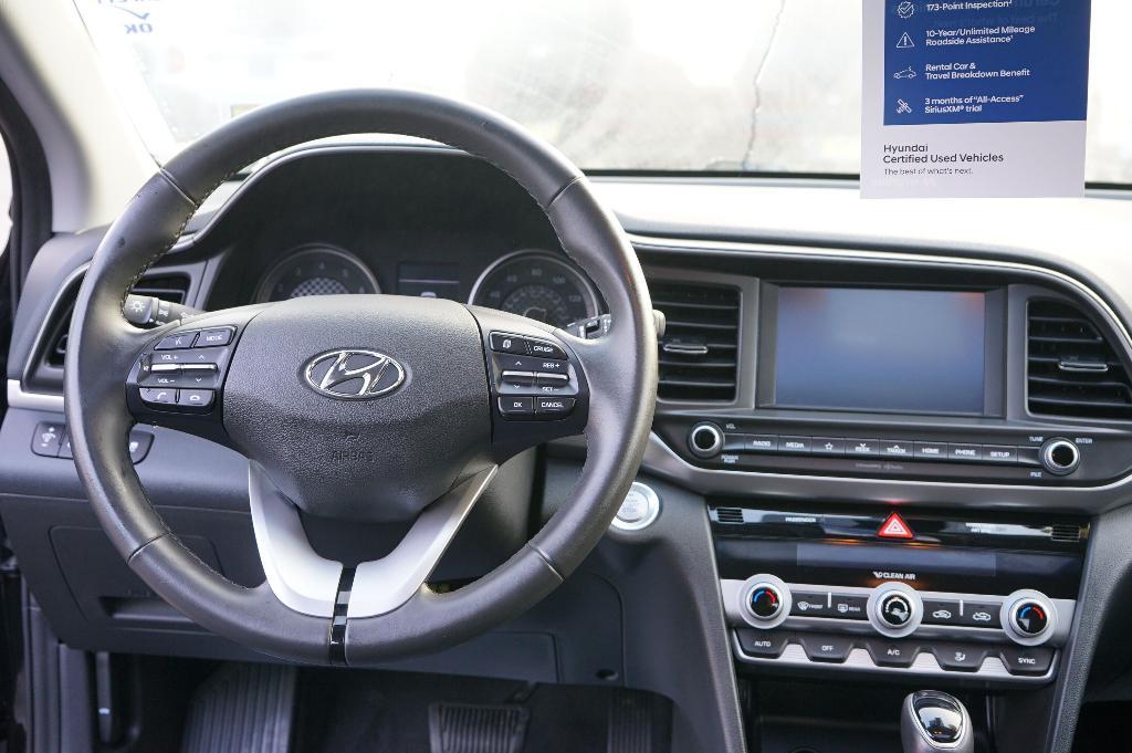 used 2020 Hyundai Elantra car, priced at $17,500