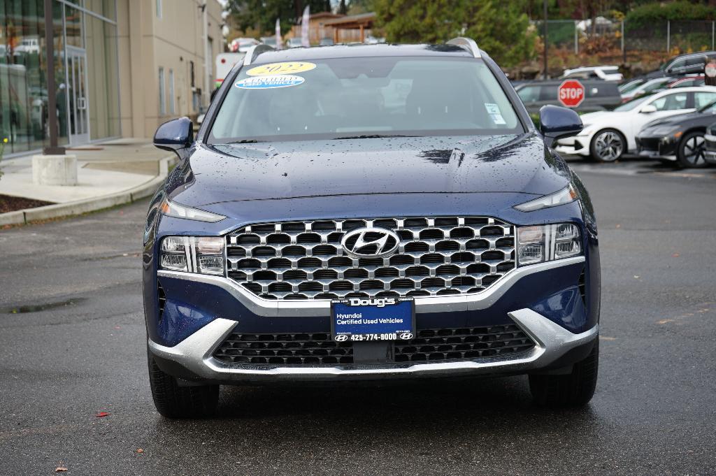 used 2022 Hyundai Santa Fe car, priced at $25,000