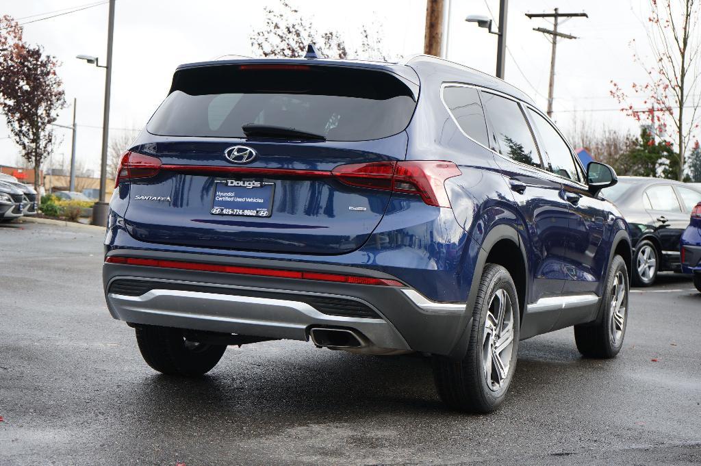 used 2022 Hyundai Santa Fe car, priced at $25,000