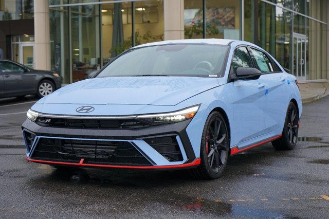 new 2025 Hyundai Elantra N car, priced at $37,275