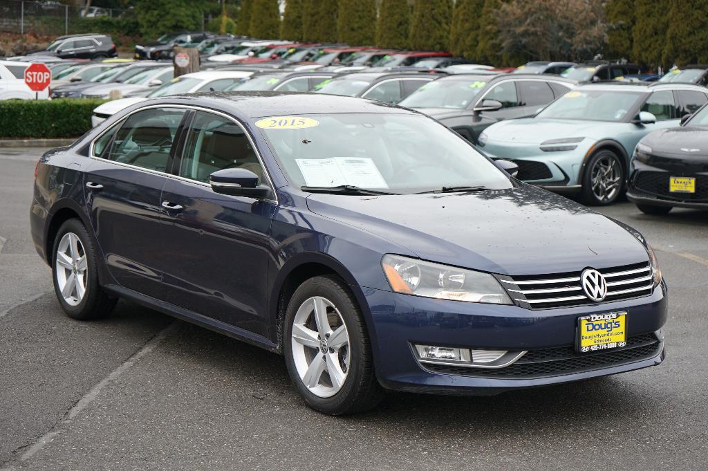 used 2015 Volkswagen Passat car, priced at $11,900