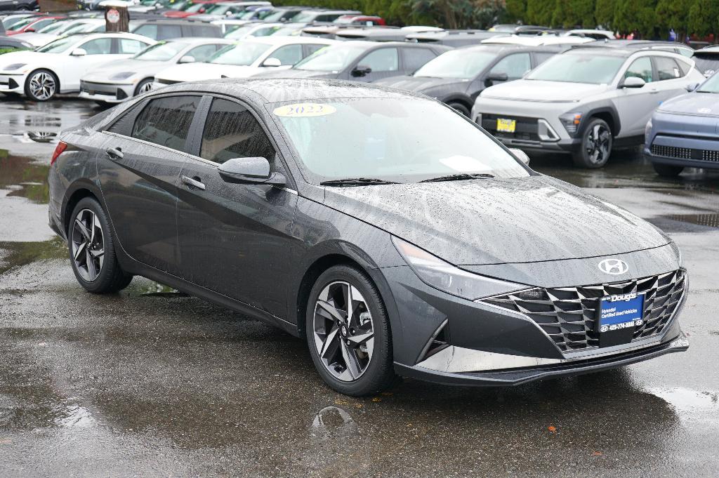 used 2022 Hyundai Elantra car, priced at $23,000