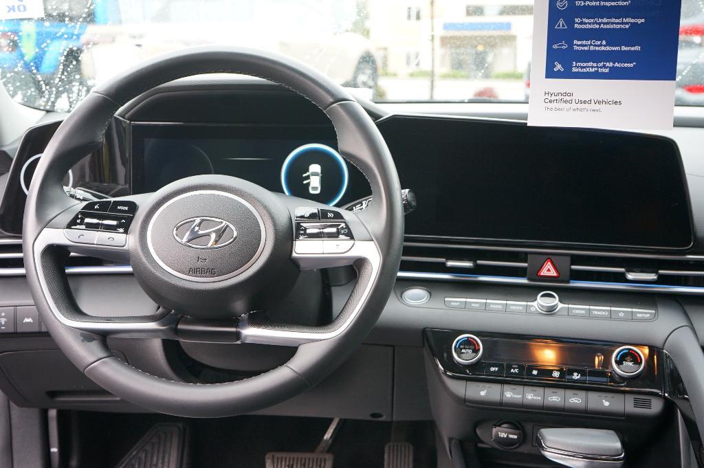 used 2022 Hyundai Elantra car, priced at $23,000