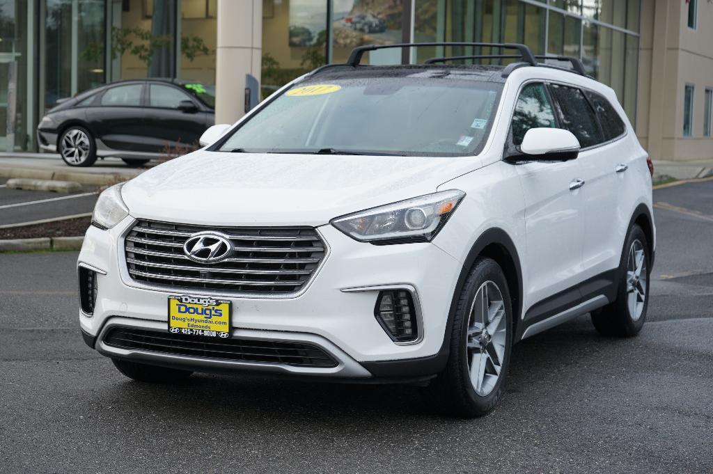 used 2017 Hyundai Santa Fe car, priced at $15,000