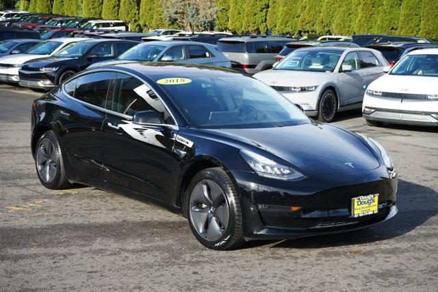 used 2018 Tesla Model 3 car, priced at $25,000