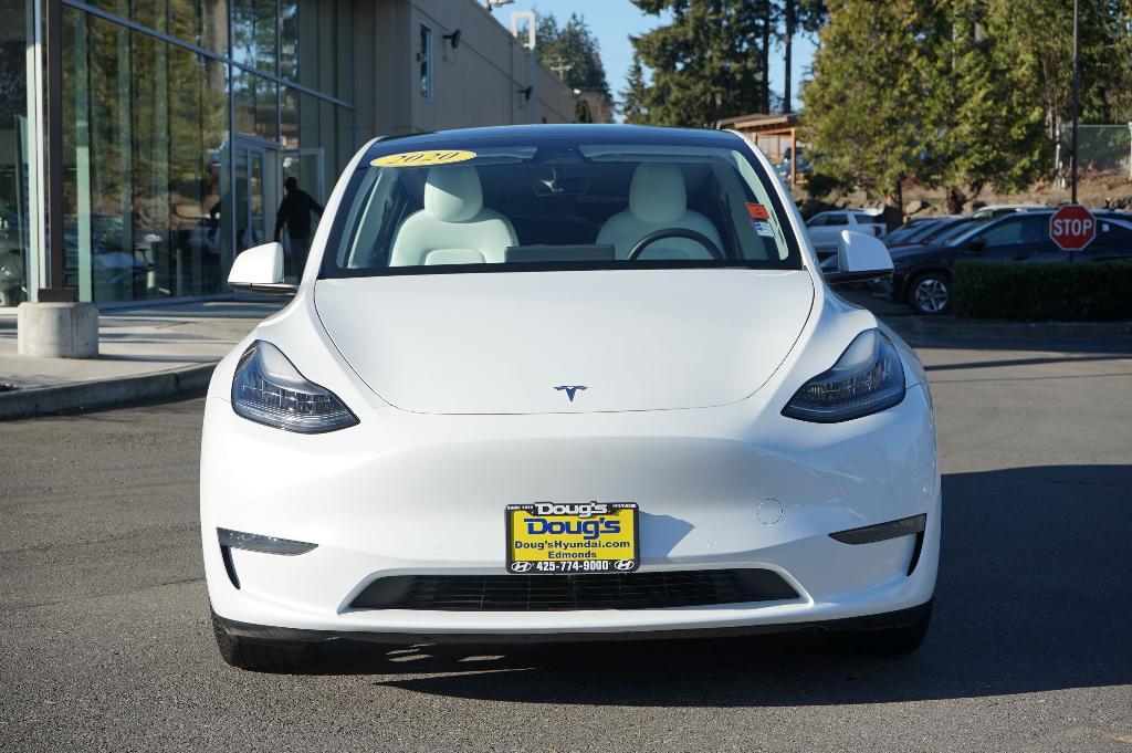 used 2020 Tesla Model Y car, priced at $33,500