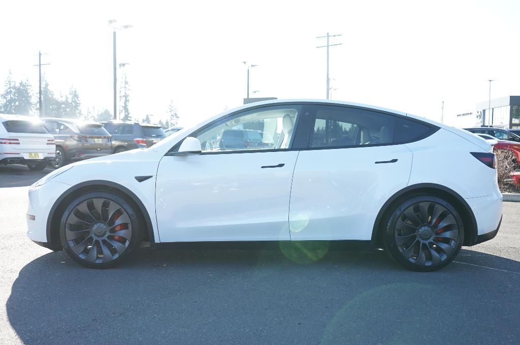 used 2020 Tesla Model Y car, priced at $33,500