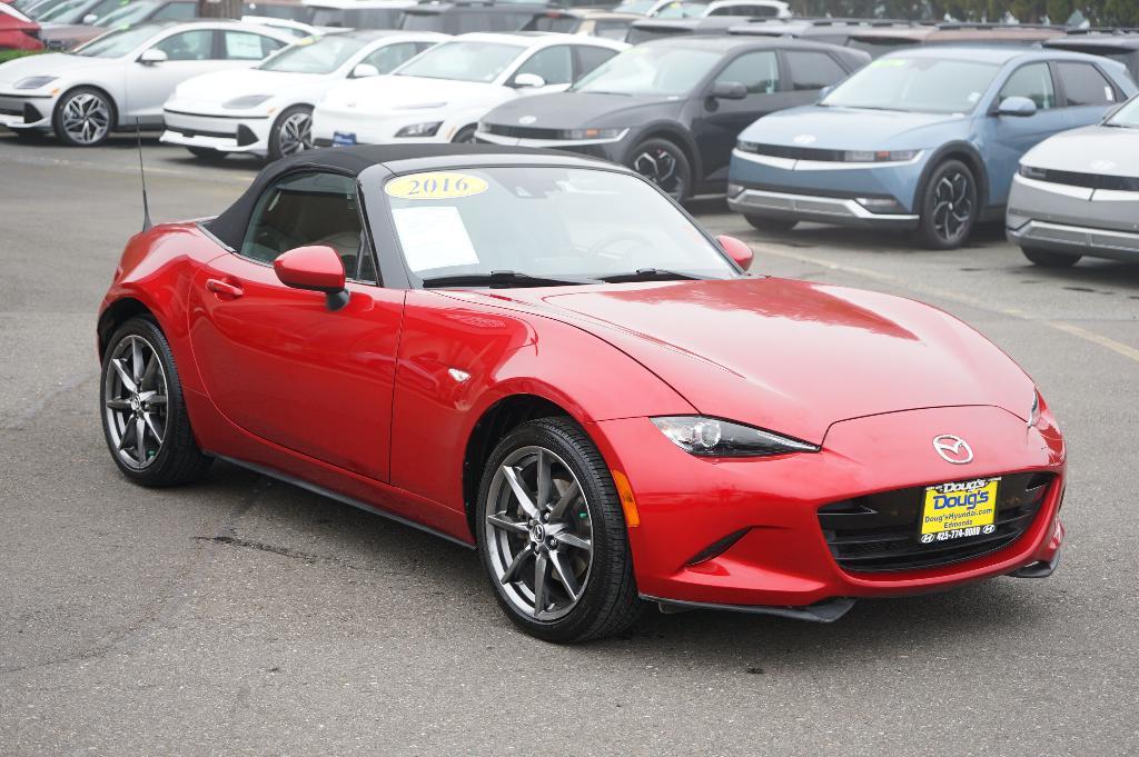 used 2016 Mazda MX-5 Miata car, priced at $22,000