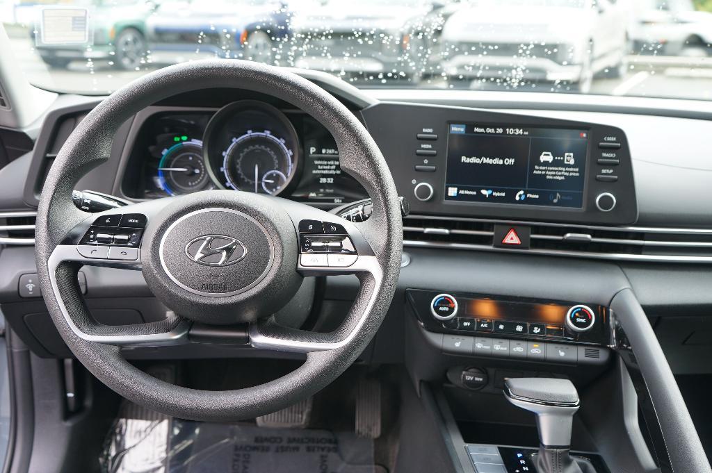 used 2022 Hyundai ELANTRA HEV car, priced at $21,500