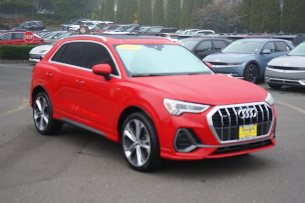 used 2020 Audi Q3 car, priced at $25,500