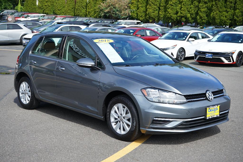 used 2018 Volkswagen Golf car, priced at $14,900