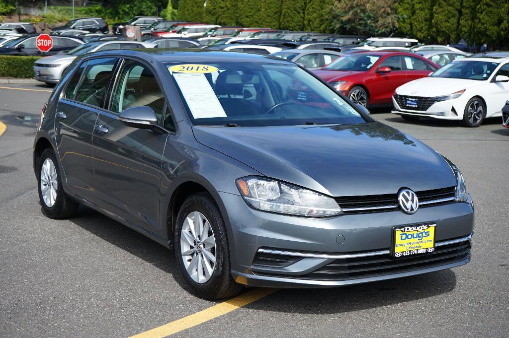 used 2018 Volkswagen Golf car, priced at $14,900