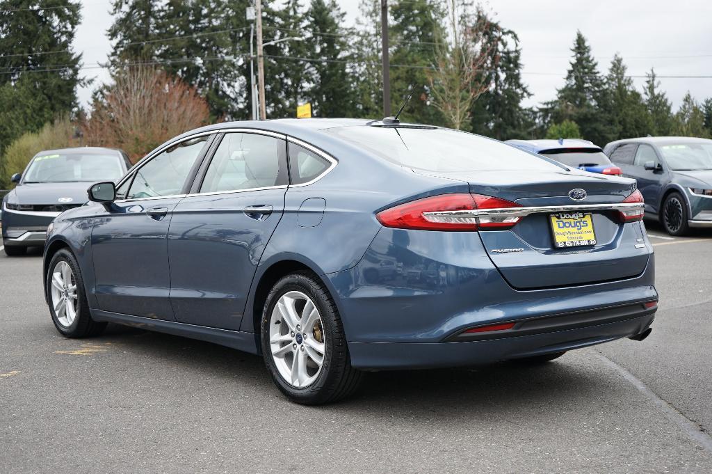 used 2018 Ford Fusion car, priced at $15,500