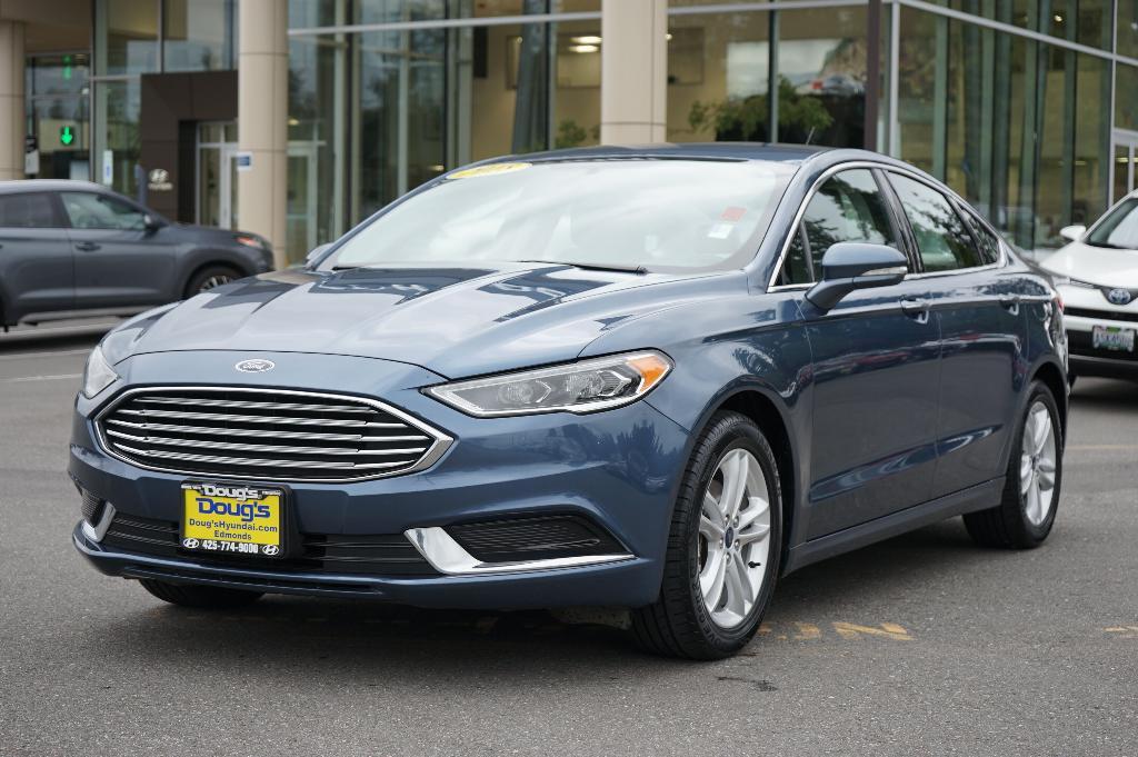 used 2018 Ford Fusion car, priced at $15,750