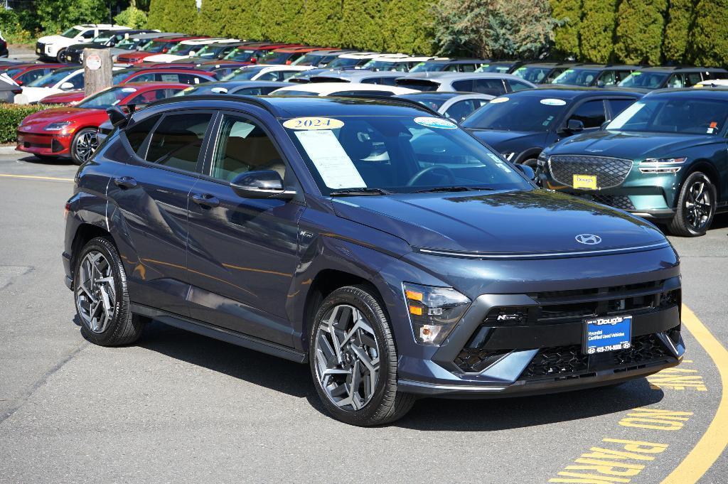 used 2024 Hyundai Kona car, priced at $27,500
