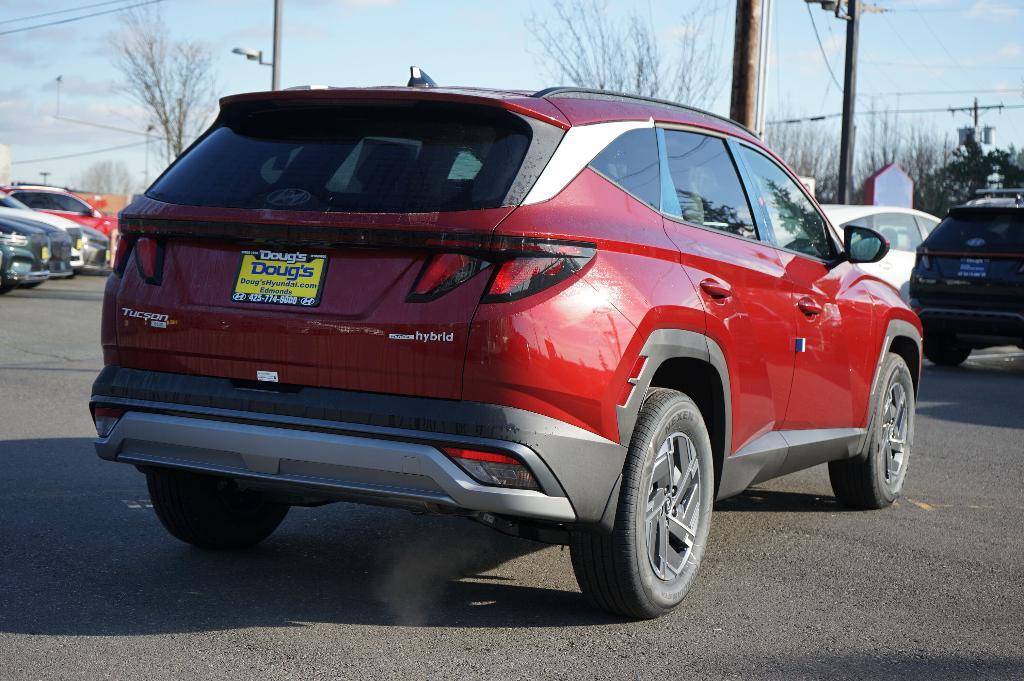 new 2025 Hyundai TUCSON Hybrid car, priced at $34,665