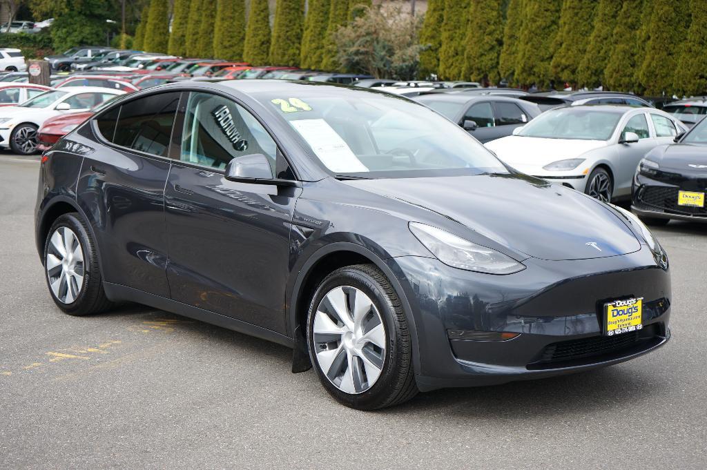 used 2024 Tesla Model Y car, priced at $34,000