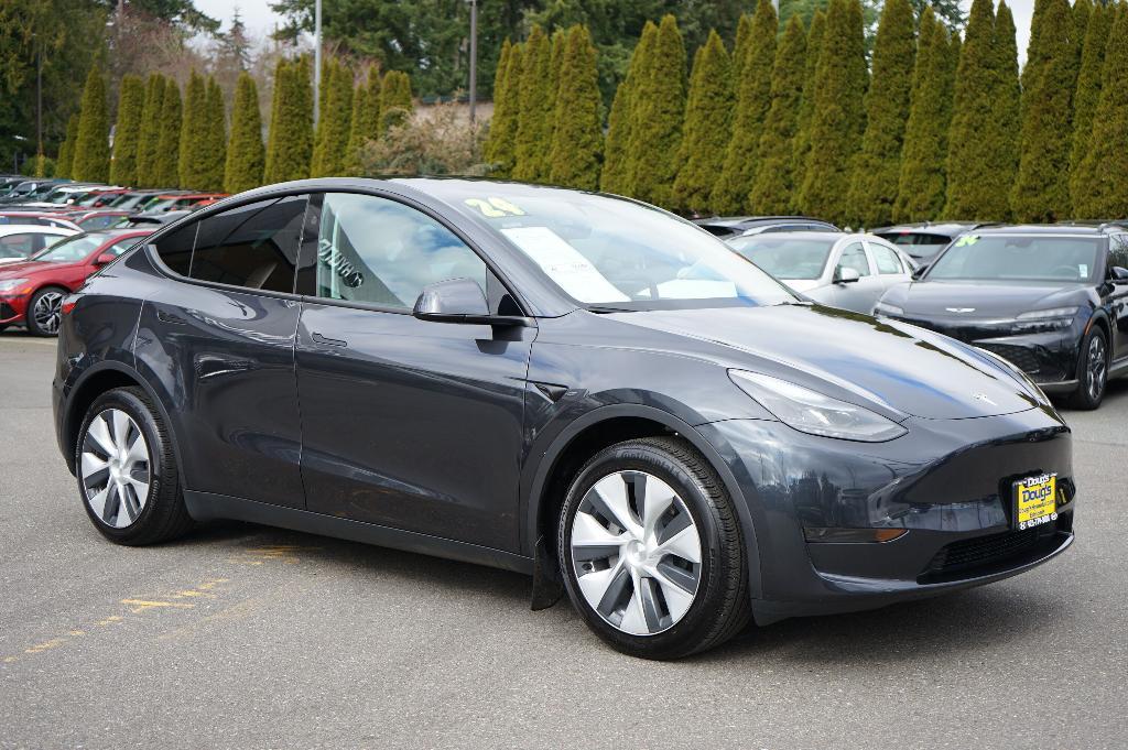 used 2024 Tesla Model Y car, priced at $34,000