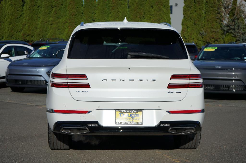 used 2024 Genesis GV80 car, priced at $67,000